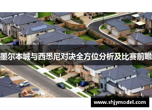 墨尔本城与西悉尼对决全方位分析及比赛前瞻